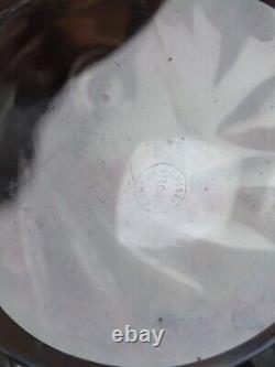 SAINT LOUIS CARAFE A VIN CRISTAL TAILLER signée MODELE BIDASSOA