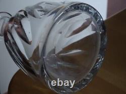 SAINT LOUIS CARAFE A VIN CRISTAL TAILLER signée MODELE BIDASSOA