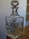 Saint Louis Carafe Whisky Cristal Tailler Mod Chantilly Sign&eacute;e