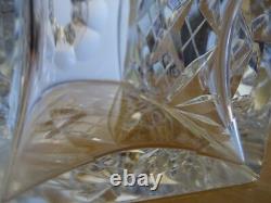 SAINT LOUIS CARAFE WHISKY CRISTAL TAILLER MOD CHANTILLY signée