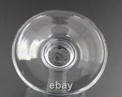 SAINT LOUIS CHANTILLY 6 VERRES à VIN EN CRISTAL H= 14 CM