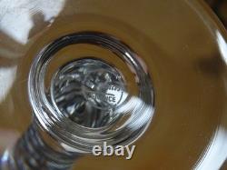 SAINT LOUIS CRISTAL 1 JOLIE BOUGEOIR ht 22,5 cm signé