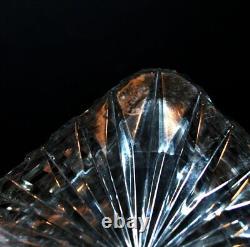SAINT-LOUIS Carafe à whisky Diamant Pierreries en cristal taillé signé 25cm
