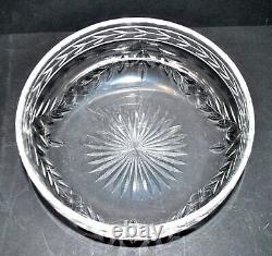 SAINT-LOUIS Coupe Saladier guirlande Laurier en cristal taillé catalogue 1930
