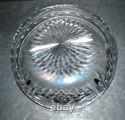 SAINT-LOUIS Coupe Saladier guirlande Laurier en cristal taillé catalogue 1930