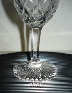 SAINT LOUIS GAVARNI 6 VERRES A VIN BLANC CRISTAL 12,5 cm