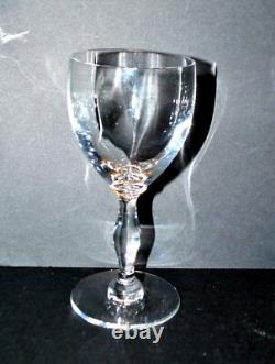 SAINT-LOUIS Lot de 11 Verres à vin Manon Lasalle CRISTAL 2e choix H15.5cm