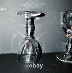 SAINT-LOUIS Lot de 11 Verres à vin Manon Lasalle CRISTAL 2e choix H15.5cm
