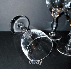 SAINT-LOUIS Lot de 11 Verres à vin Manon Lasalle CRISTAL 2e choix H15.5cm
