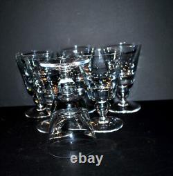 SAINT-LOUIS Lot de 12 Verres à vin JERSEY en cristal uni 2e choix H13cm