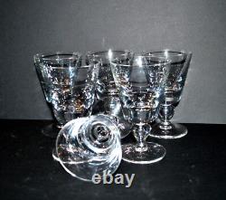 SAINT-LOUIS Lot de 12 Verres à vin JERSEY en cristal uni 2e choix H13cm