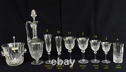 SAINT-LOUIS Modèle TOMMY 6 Verres à Eau Ht. 18cm en Cristal Signé