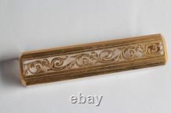 SAINT-LOUIS Porte-couteau cristal Thistle or (69527)