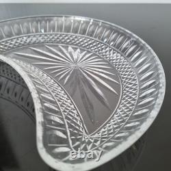 SAINT LOUIS TOMMY Assiette A Salade Cristal Taillé Signé