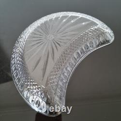 SAINT LOUIS TOMMY Assiette A Salade Cristal Taillé Signé