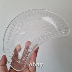 SAINT LOUIS TOMMY Assiette A Salade Cristal Taillé Signé