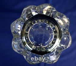 SAINT-LOUIS Vase Modèle FLORIDE Cristal Taillé 25 cm Signé