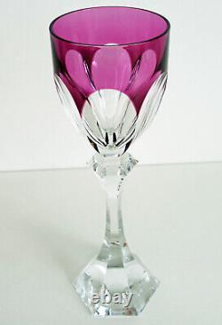 SAINT LOUIS Verre à Vin du Rhin Roemer Améthyste Modèle CHAMBORD Cristal 23cm