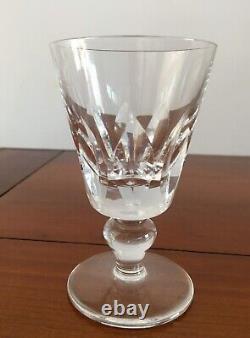 SAINT LOUIS modèle JERSEY 5 VERRES en CRISTAL TAILLE 5 SUPERBE