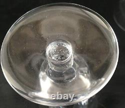 SAINT LOUIS modèle JERSEY 5 VERRES en CRISTAL TAILLE 5 SUPERBE