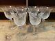 Serie De 6 Verres À Vin Blanc 15cm En Cristal Saint Louis Modele Tommy