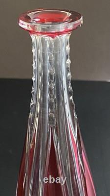 ST1 Cristal De Saint Louis, Service à Porto 6 Verres + Carafe État Impeccable