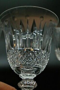 ST LOUIS 4 verres à Porto Apéritif 14cm en cristal taillé modèle TOMMY