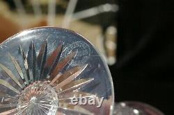 ST LOUIS 4 verres à Porto Apéritif 14cm en cristal taillé modèle TOMMY