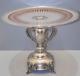 -superbe Coupe Cristal Saint Louis Sur Pied Argent Minerve Monogramme Mt D