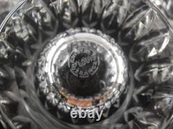 Saint Louis 4 Gobelets Orangeade Eau Cristal Taille Modele Serdagne 16 CM Signe