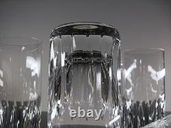 Saint Louis 4 Gobelets Orangeade Eau Cristal Taille Modele Serdagne 16 CM Signe