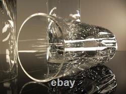 Saint Louis 4 Gobelets Orangeade Eau Cristal Taille Modele Serdagne 16 CM Signe