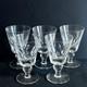 Saint Louis 5 Verres A Eau En Cristal Modele Jersey Paquebot France Haut14.5