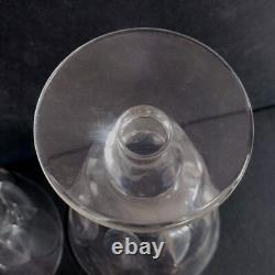 Saint Louis 5 Verres A Eau En Cristal Modele Jersey Paquebot France Haut14.5