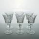 Saint-louis. 6 Verres à Vin En Cristal Modèle Vologne