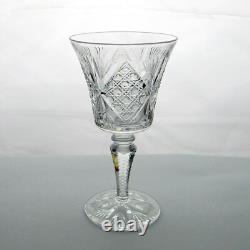 Saint-Louis. 6 verres à vin en cristal modèle Vologne