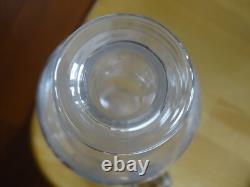 Saint Louis Ancienne Carafe A Eau Ou Vin Cristal Gravure Sapho 1920