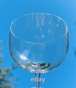Saint Louis Aurore 4 Wine Water Glasses Wassergläser 4 Verres A Eau Cristal Uni