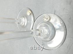 Saint Louis Bristol Ou Genova 6 Verres Liqueur Etiquette Cristal De Couleur Vase
