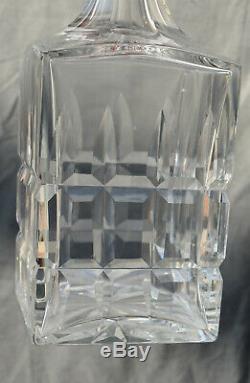 Saint Louis CARAFE à Whisky en cristal modèle Manhattan glass by SL
