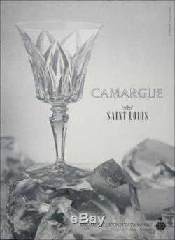 Saint Louis Camargue 6 Sektgläser Sektschalen Flutes A Champagne Cristal Taillé