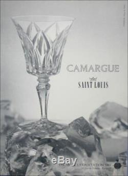 Saint Louis Camargue Decanter Broc Pichet Carafe A Eau Orangeade Cristal Taillé