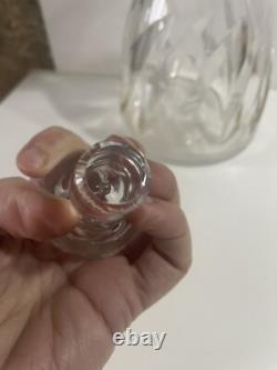 Saint Louis Carafe Avec Bouchon en cristal Taillé Service Bidassoa Collection
