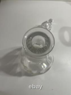 Saint Louis Carafe Avec Bouchon en cristal Taillé Service Bidassoa Collection