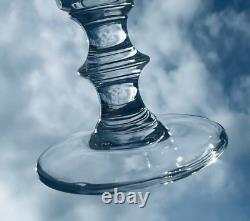 Saint Louis Caton 6 Weingläser Verre A Eau Vin Cristal Taille Cotes Plates 19eme