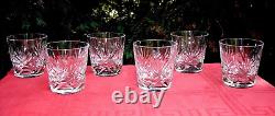 Saint Louis Chantilly 6 Old Fashioned Whiskey Glasses 6 Verres Gobelet A Whisky