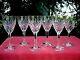 Saint Louis Chantilly 6 Water Glasses Wassergläser Verres A Eau Cristal Taillé