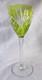 Saint Louis Chantilly Verre A Vin Roemer Cristal Doubl&eacute; De Couleur Color&eacute; Vert