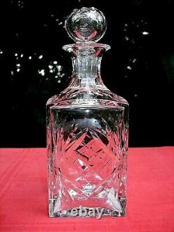 Saint Louis Chantilly Whiskey Wine Decanter Carafe A Vin Whisky Cristal Taillé
