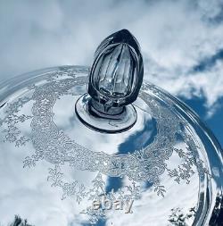 Saint Louis Cordial Decanter Set Service Carafe A Liqueur Cristal Grave Baccarat